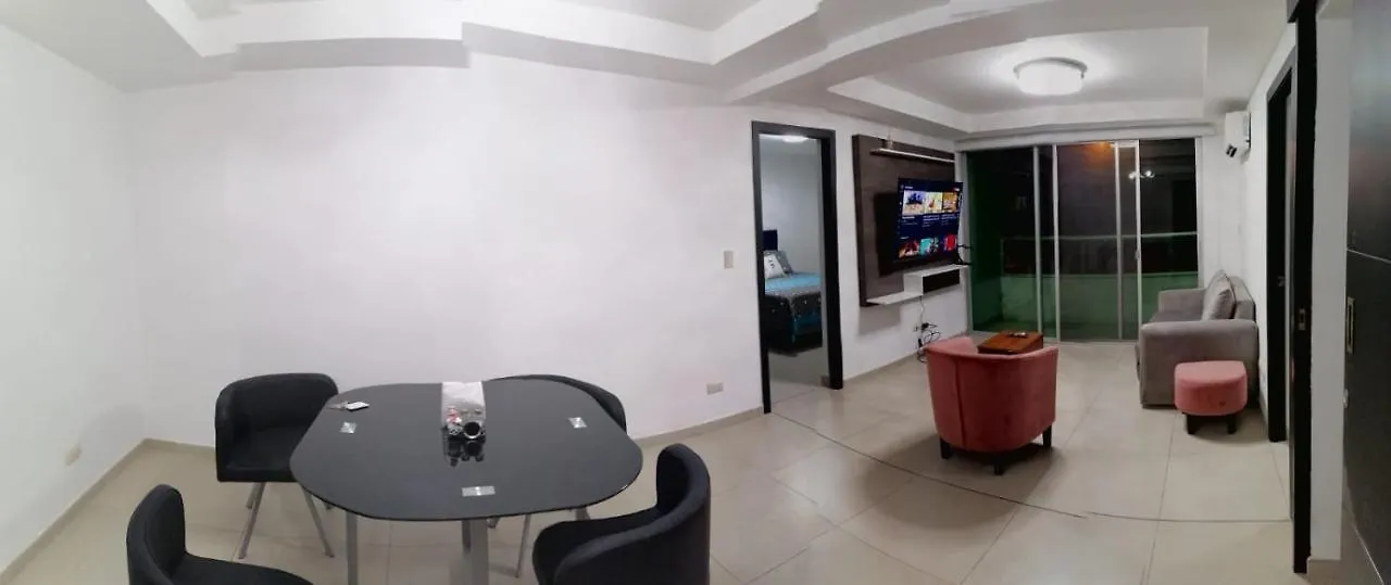 Comodo Dpto Full Equipo 2 Hab, Seguridad Y Parqueo Privado Guayaquil Apartment